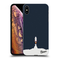 Picasee Silikónový čierny obal pre Apple iPhone XS Max - Astronaut 2 - cena, porovnanie