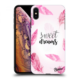 Picasee Silikónový čierny obal pre Apple iPhone XS Max - Sweet dreams