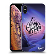 Picasee Silikónový prehľadný obal pre Apple iPhone XS Max - Wolf - cena, porovnanie