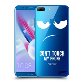 Picasee Silikónový prehľadný obal pre Honor 9 Lite - Don't Touch My Phone