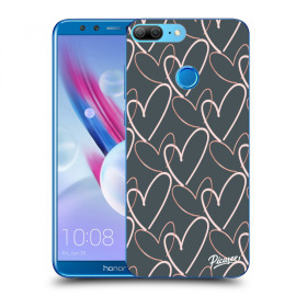 Picasee Silikónový prehľadný obal pre Honor 9 Lite - Lots of love