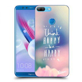 Picasee Silikónový prehľadný obal pre Honor 9 Lite - Think happy be happy