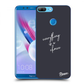 Picasee Silikónový prehľadný obal pre Honor 9 Lite - Everything is a choice