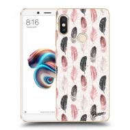 Picasee Silikónový prehľadný obal pre Xiaomi Redmi Note 5 Global - Feather 2 - cena, porovnanie