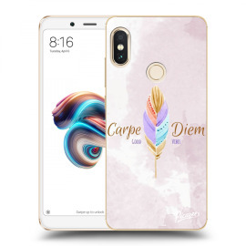 Picasee Silikónový prehľadný obal pre Xiaomi Redmi Note 5 Global - Carpe Diem