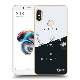 Picasee Silikónový prehľadný obal pre Xiaomi Redmi Note 5 Global - Life - Death