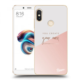 Picasee Silikónový prehľadný obal pre Xiaomi Redmi Note 5 Global - You create your own opportunities