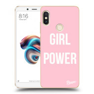 Picasee Silikónový prehľadný obal pre Xiaomi Redmi Note 5 Global - Girl Power - cena, porovnanie