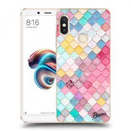 Picasee Silikónový prehľadný obal pre Xiaomi Redmi Note 5 Global - Colorful roof