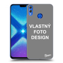 Picasee Silikónový prehľadný obal pre Honor 8X - Vlastný design/motiv