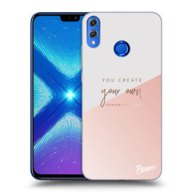 Picasee Silikónový prehľadný obal pre Honor 8X - You create your own opportunities