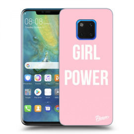 Picasee Silikónový čierny obal pre Huawei Mate 20 Pro - Girl Power