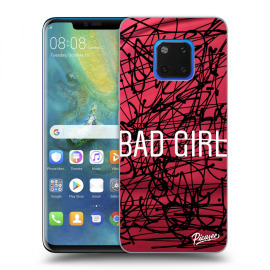 Picasee Silikónový prehľadný obal pre Huawei Mate 20 Pro - Bad girl