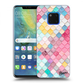 Picasee Silikónový prehľadný obal pre Huawei Mate 20 Pro - Colorful roof