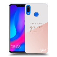 Picasee Silikónový čierny obal pre Huawei Nova 3 - You create your own opportunities - cena, porovnanie