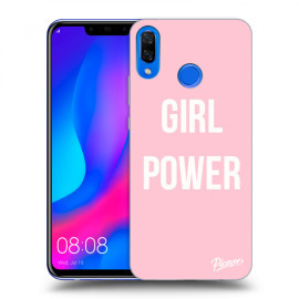 Picasee Silikónový čierny obal pre Huawei Nova 3 - Girl Power