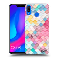 Picasee Silikónový čierny obal pre Huawei Nova 3 - Colorful roof - cena, porovnanie