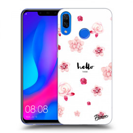 Picasee Silikónový čierny obal pre Huawei Nova 3 - Hello there