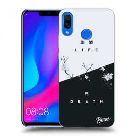 Picasee Silikónový prehľadný obal pre Huawei Nova 3 - Life - Death