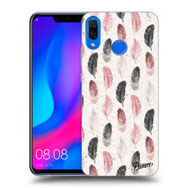 Picasee Silikónový prehľadný obal pre Huawei Nova 3 - Feather 2