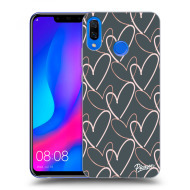 Picasee Silikónový prehľadný obal pre Huawei Nova 3 - Lots of love - cena, porovnanie