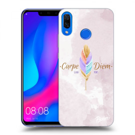 Picasee Silikónový prehľadný obal pre Huawei Nova 3 - Carpe Diem