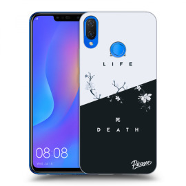 Picasee Silikónový čierny obal pre Huawei Nova 3i - Life - Death