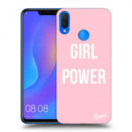 Picasee Silikónový čierny obal pre Huawei Nova 3i - Girl Power