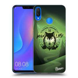 Picasee Silikónový prehľadný obal pre Huawei Nova 3i - Wolf life