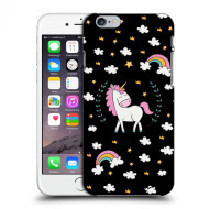 Picasee Silikónový čierny obal pre Apple iPhone 6/6S - Unicorn star heaven - cena, porovnanie