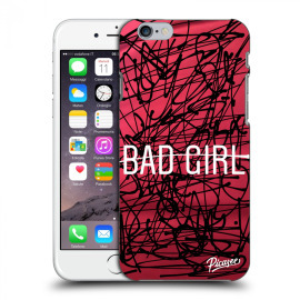 Picasee Silikónový čierny obal pre Apple iPhone 6/6S - Bad girl