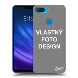 Picasee Silikónový čierny obal pre Xiaomi Mi 8 Lite - Vlastný design/motiv