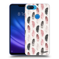 Picasee Silikónový čierny obal pre Xiaomi Mi 8 Lite - Feather 2 - cena, porovnanie