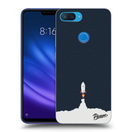 Picasee Silikónový čierny obal pre Xiaomi Mi 8 Lite - Astronaut 2