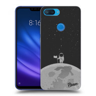 Picasee Silikónový čierny obal pre Xiaomi Mi 8 Lite - Astronaut - cena, porovnanie