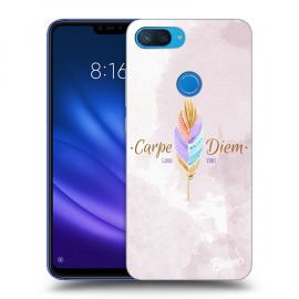 Picasee Silikónový čierny obal pre Xiaomi Mi 8 Lite - Carpe Diem