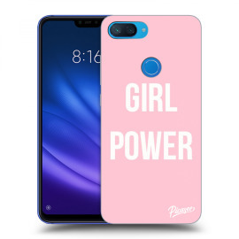 Picasee Silikónový čierny obal pre Xiaomi Mi 8 Lite - Girl Power