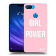 Picasee Silikónový čierny obal pre Xiaomi Mi 8 Lite - Girl Power - cena, porovnanie