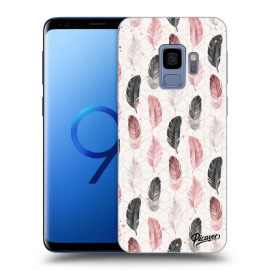 Picasee Silikónový prehľadný obal pre Samsung Galaxy S9 G960F - Feather 2