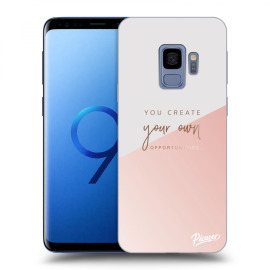 Picasee Silikónový prehľadný obal pre Samsung Galaxy S9 G960F - You create your own opportunities