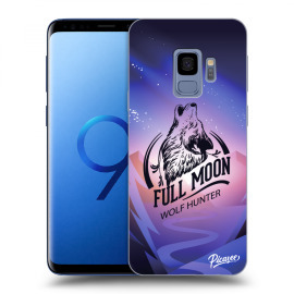 Picasee Silikónový prehľadný obal pre Samsung Galaxy S9 G960F - Wolf