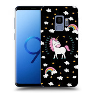 Picasee Silikónový čierny obal pre Samsung Galaxy S9 G960F - Unicorn star heaven - cena, porovnanie