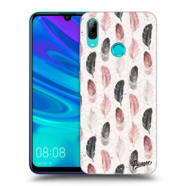 Picasee Silikónový čierny obal pre Huawei P Smart 2019 - Feather 2