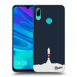 Picasee Silikónový čierny obal pre Huawei P Smart 2019 - Astronaut 2