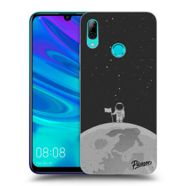 Picasee Silikónový čierny obal pre Huawei P Smart 2019 - Astronaut