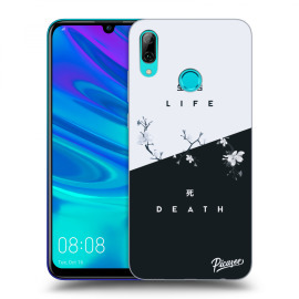 Picasee Silikónový čierny obal pre Huawei P Smart 2019 - Life - Death