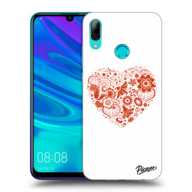 Picasee Silikónový čierny obal pre Huawei P Smart 2019 - Big heart