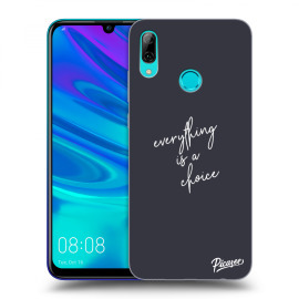 Picasee Silikónový čierny obal pre Huawei P Smart 2019 - Everything is a choice