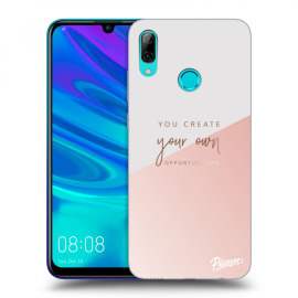 Picasee Silikónový prehľadný obal pre Huawei P Smart 2019 - You create your own opportunities