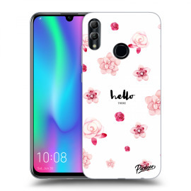 Picasee Silikónový prehľadný obal pre Honor 10 Lite - Hello there